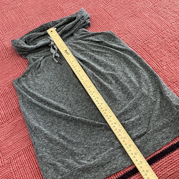 Twik women’s size small Charcoal Sleeveless Jersey Top - Picture 6 of 15